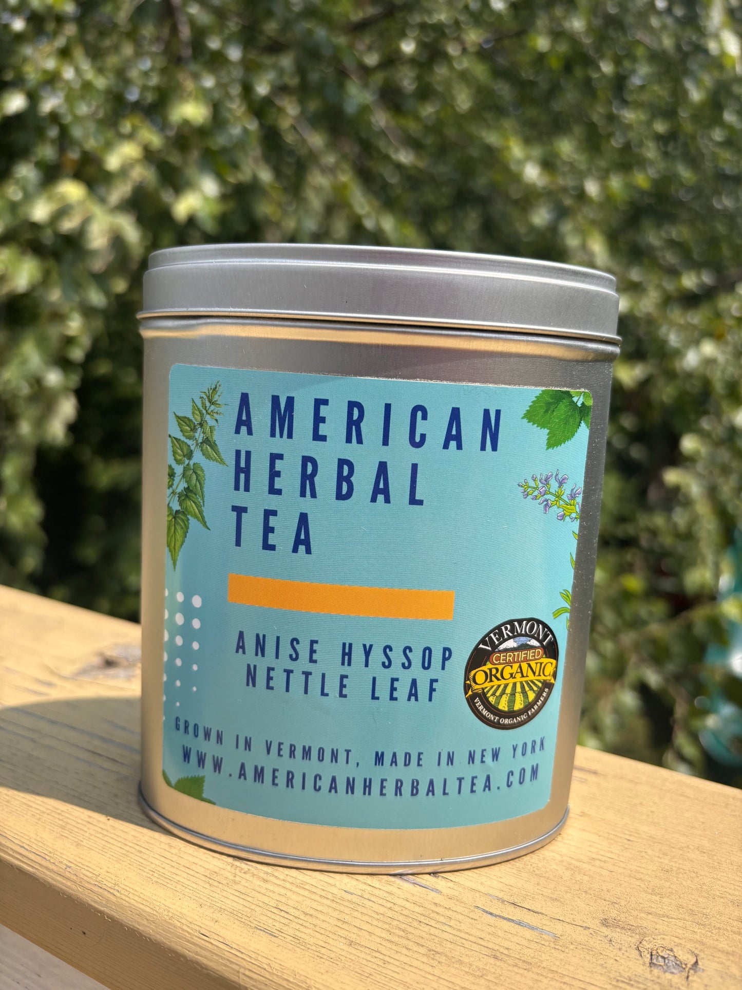 Anise Hyssop Nettle Tea Tin