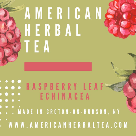 Raspberry Leaf Echinacea Tea - Large Tea Tin