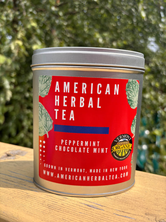 Peppermint, Chocolate Mint - 1 Large Tea Tin