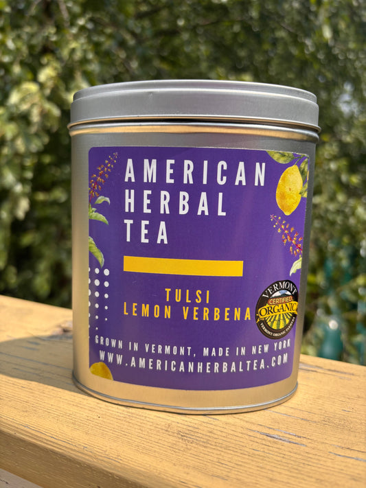 Tulsi & Lemon Verbena - Large tea tin